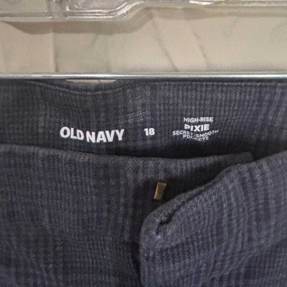 Old Navy Navy Blue High-Rise Pants